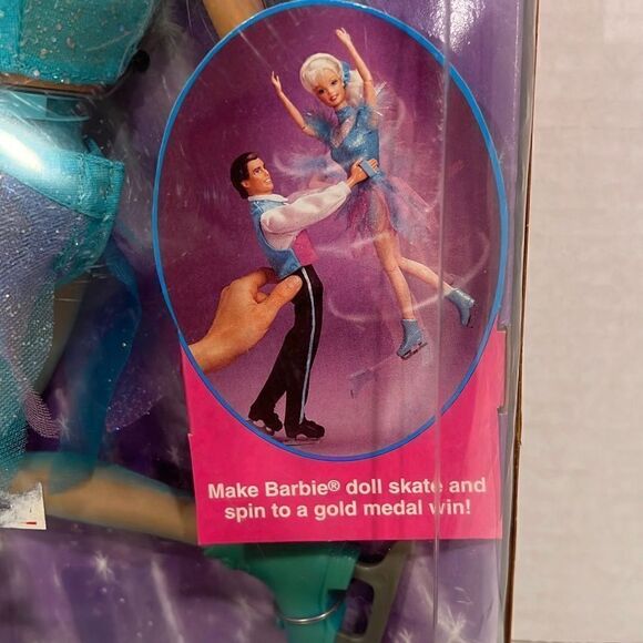Vintage 1997 Olympic Skater Barbie New in box Mattel - Picture 3 of 3